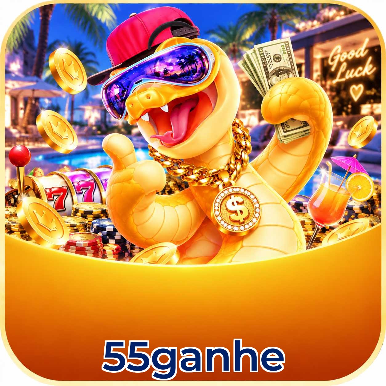 Página oficial da 55ganhe no Facebook com promoções e suporte